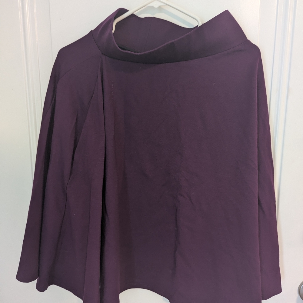 Elhoffer Design Essential Julie Skirt Plum Ponte Midi